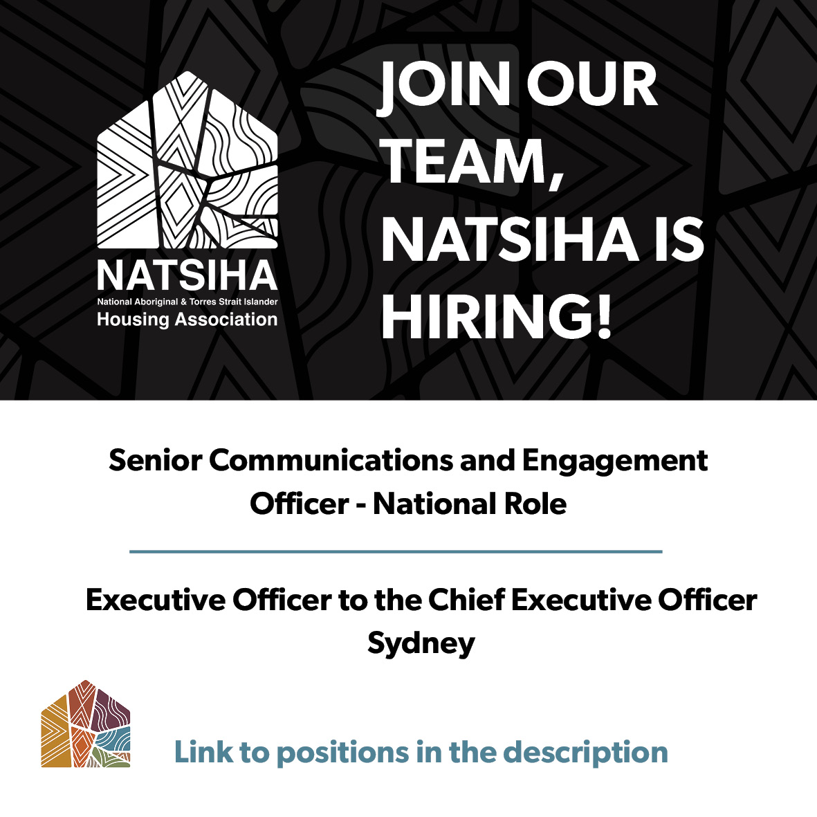 NATSIHA is Hiring