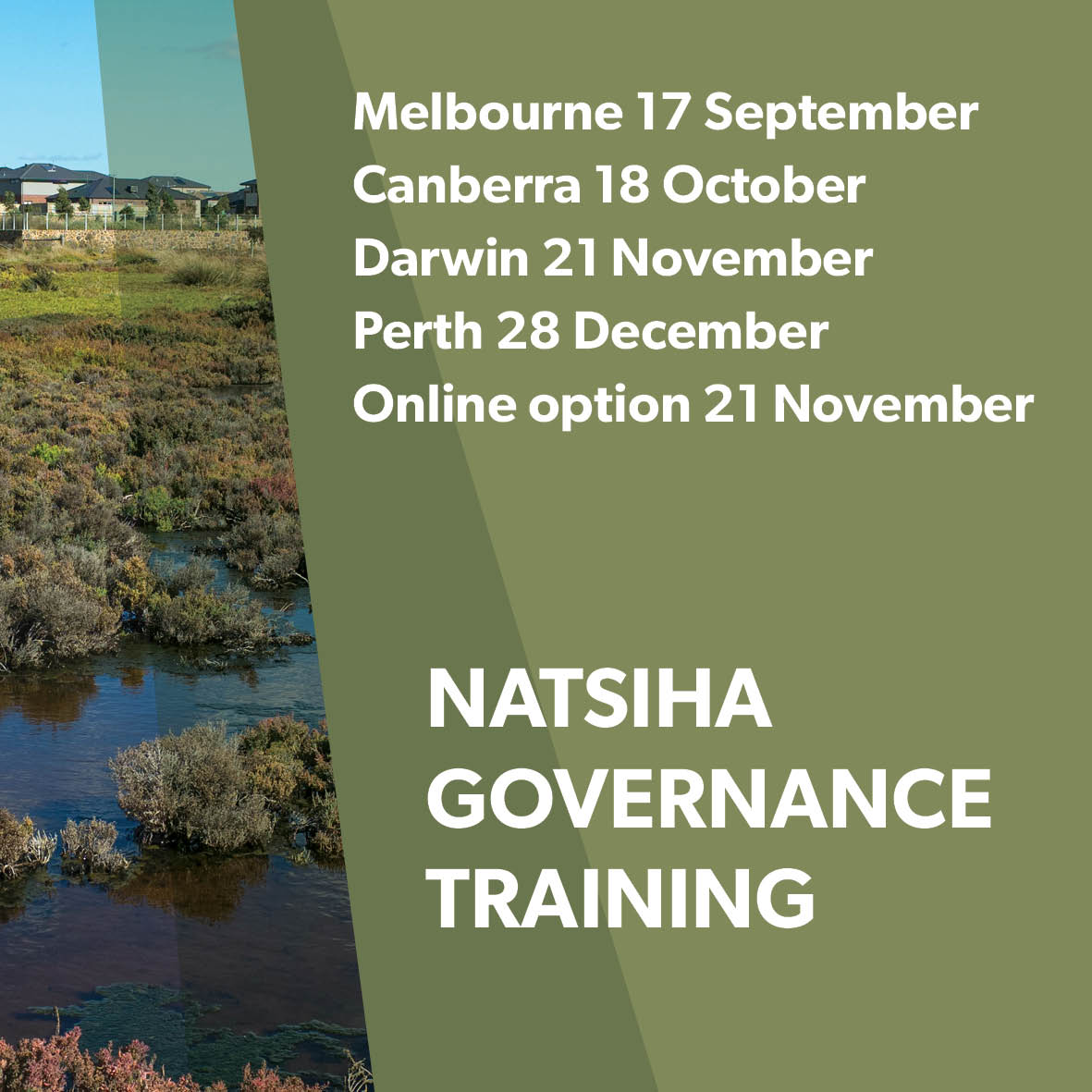 NATSIHA 2024 Governance Training