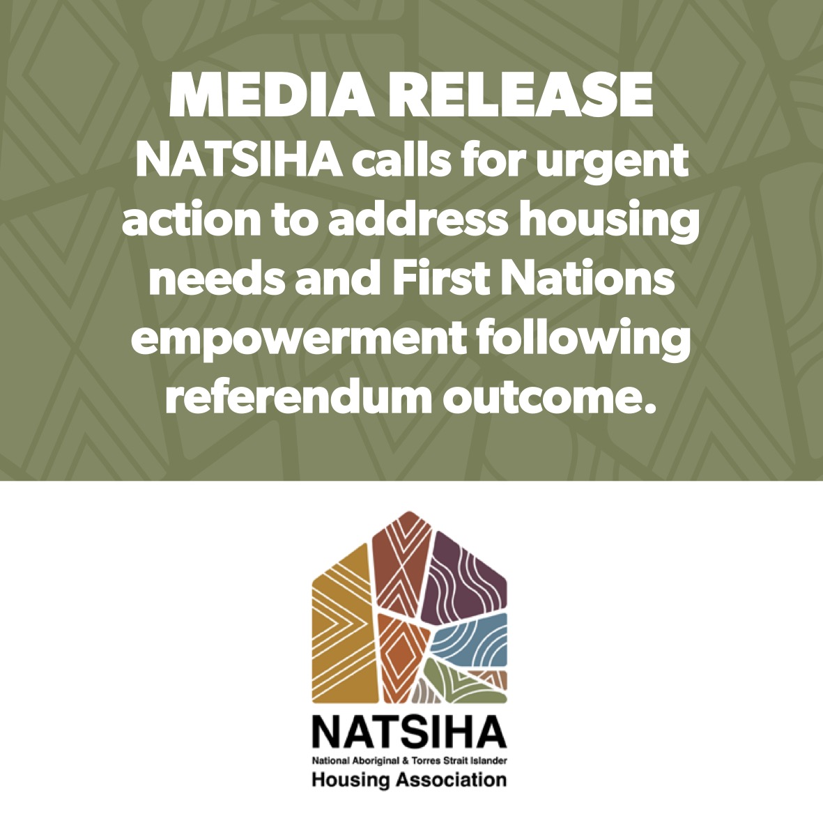 NATSIHA calls for urgent action to address housing needs and First Nations empowerment following referendum outcome